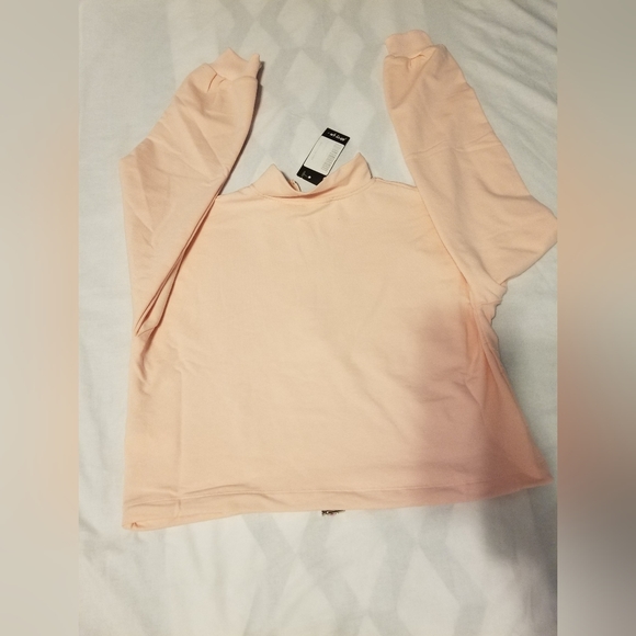 NWT Nasty Gal Collection Cream Crooped Sweateshirt and Joggers Set Size M - Picture 11 of 16